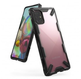 Ringke Fusion X durable PC Case with TPU Bumper for Samsung Galaxy M31s black (FUSG0063)