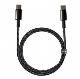 Baseus USB Type C - USB Type C cable fast charging Power Delivery Quick Charge 100 W 5 A 1 m black (CATWJ-01)