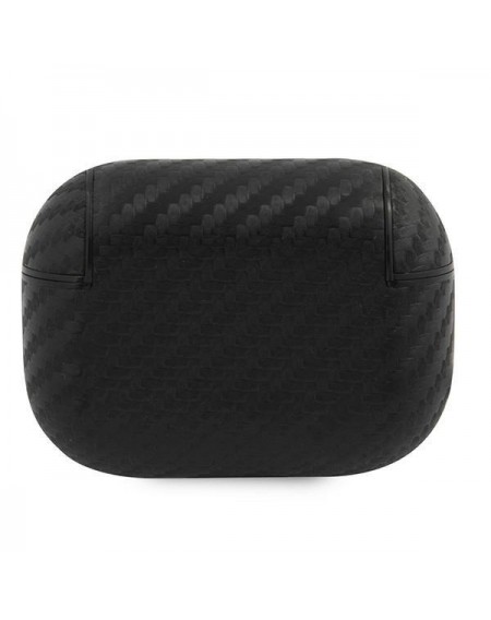 BMW BMAPCMPUCA AirPods Pro cover czarny/black PU Carbon M Collection