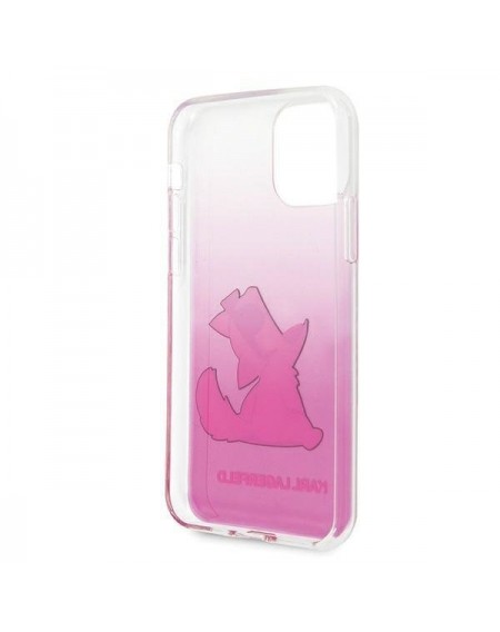 Karl Lagerfeld KLHCP12LCFNRCPI iPhone 12 Pro Max 6,7" różowy/pink hardcase Choupette Fun