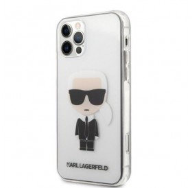 Karl Lagerfeld KLHCP12LTRIK iPhone 12 Pro Max 6,7" hardcase Transparent Ikonik