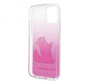 Karl Lagerfeld KLHCP12MCFNRCPI iPhone 12/12 Pro 6.1&quot; pink/pink hardcase Choupette Fun