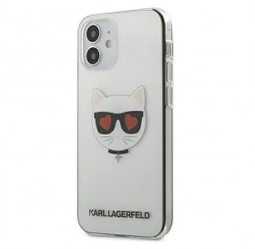 Karl Lagerfeld KLHCP12SCLTR iPhone 12 mini 5,4" hardcase Transparent Choupette