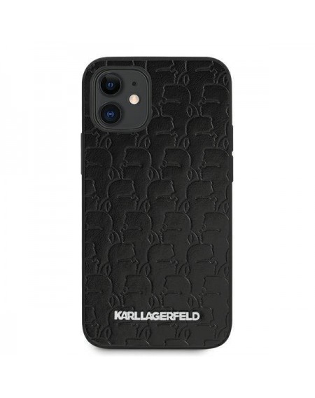 Karl Lagerfeld KLHCP12SPUKBK iPhone 12 mini 5,4" czarny/black hardcase Kameo