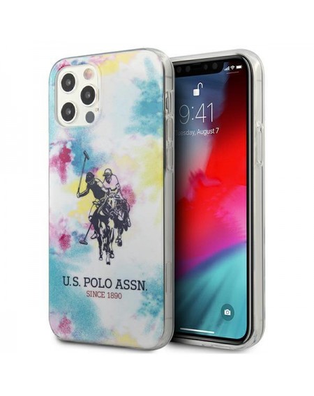 US Polo USHCP12LPCUSML iPhone 12 Pro Max 6,7" multicolor Tie & Dye Collection