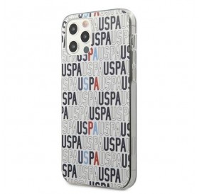 US Polo USHCP12LPCUSPA6 iPhone 12 Pro Max 6,7" biały/white Logo Mania Collection