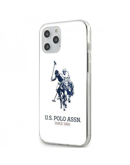 US Polo USHCP12LTPUHRWH iPhone 12 Pro Max 6,7" biały/white Shiny Big Logo