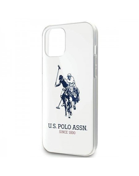 US Polo USHCP12LTPUHRWH iPhone 12 Pro Max 6,7" biały/white Shiny Big Logo