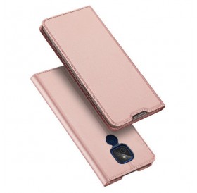 DUX DUCIS Skin Pro Bookcase type case for Motorola Moto G9 Play / Moto E7 Plus pink