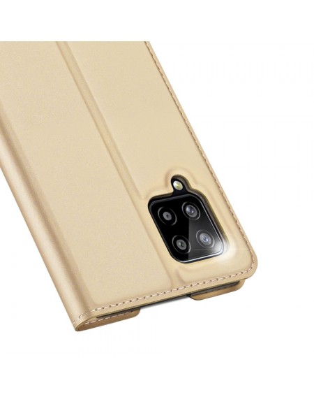 DUX DUCIS Skin Pro Bookcase type case for Samsung Galaxy A42 5G golden