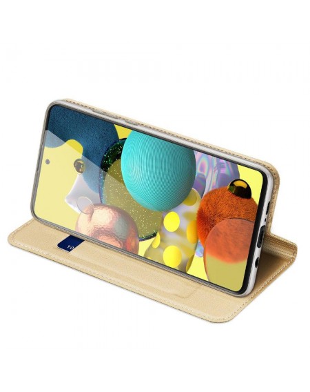DUX DUCIS Skin Pro Bookcase type case for Samsung Galaxy S20 FE 5G golden