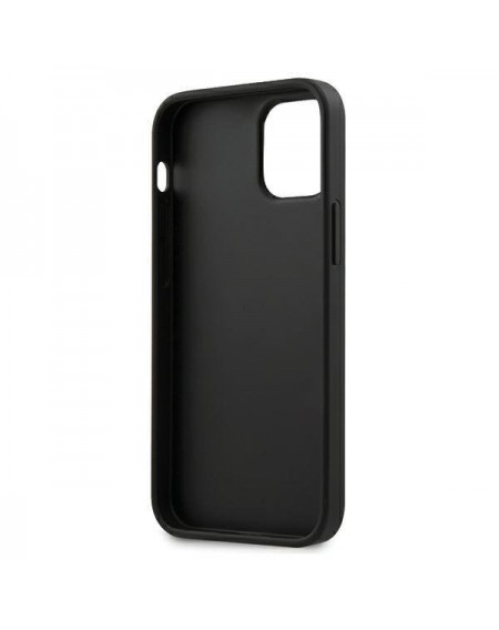 Karl Lagerfeld KLHCP12MSAKHBK iPhone 12/12 Pro 6,1" czarny/black hardcase Saffiano Ikonik Karl`s Head