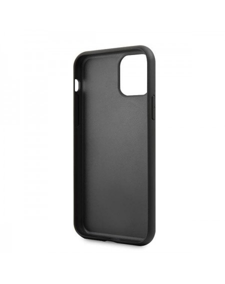 Karl Lagerfeld KLHCP12SIKMSBK iPhone 12 mini 5,4" czarny/black hardcase Saffiano Ikonik Metal