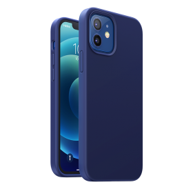 Ugreen Protective Silicone Case rubber flexible silicone case cover for iPhone 12 mini navy blue