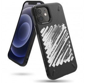 Ringke Onyx Design Durable TPU Case Cover for iPhone 12 mini black (Paint) (OXAP0028)