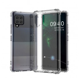 Wozinsky Anti Shock durable case with Military Grade Protection for Samsung Galaxy A42 5G transparent