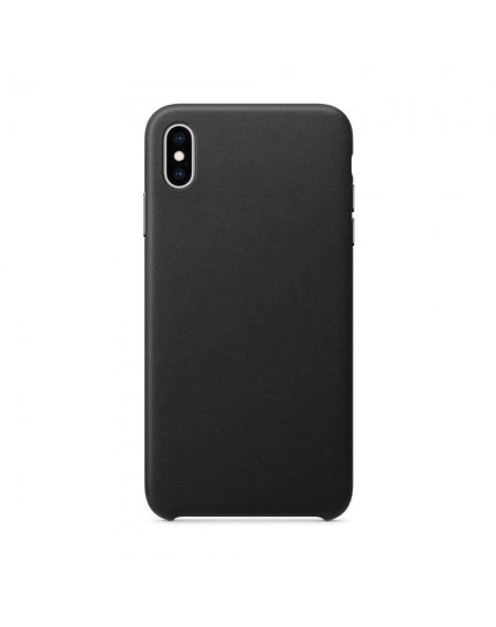 ECO Leather case cover for iPhone 12 Pro Max black