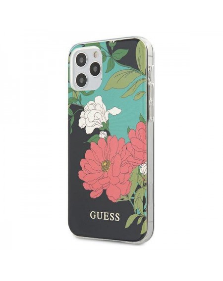 Guess GUHCP12LIMLFL01 iPhone 12 Pro Max 6,7" czarny/black N°1 Flower Collection