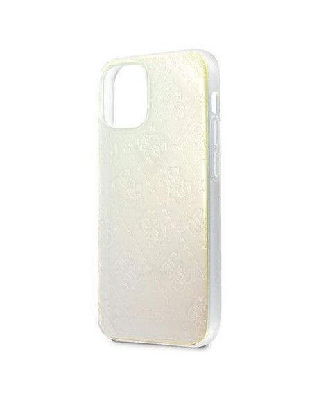 Guess GUHCP12S3D4GIRBL iPhone 12 mini 5,4" opalowy/iridescent hardcase 4G 3D Pattern Collection