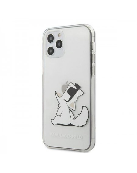 Karl Lagerfeld KLHCP12LCFNRC iPhone 12 Pro Max 6,7" transparent hardcase Choupette Fun
