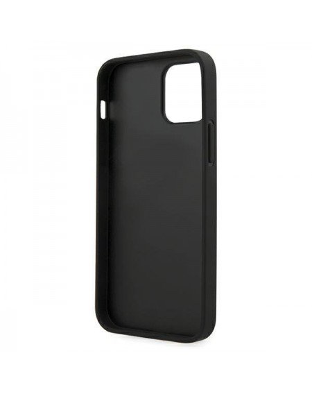 Karl Lagerfeld KLHCP12LIKMSBK iPhone 12 Pro Max 6,7" czarny/black hardcase Saffiano Ikonik Metal