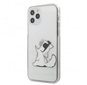 Karl Lagerfeld KLHCP12MCFNRC iPhone 12 /12 Pro 6,1" transparent hardcase Choupette Fun