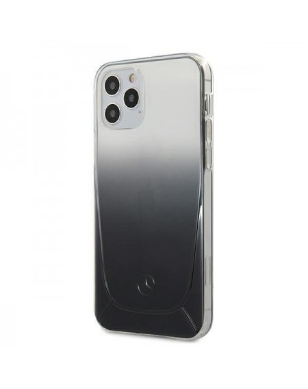 Mercedes MEHCP12MARGBK iPhone 12/12 Pro 6,1" czarny/black hardcase Transparent Line