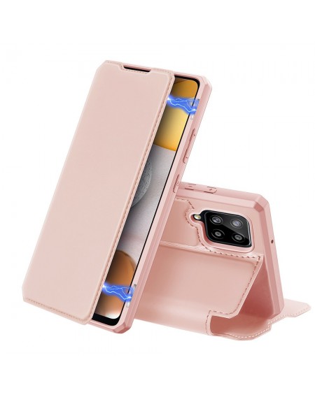DUX DUCIS Skin X Bookcase type case for Samsung Galaxy A42 5G pink