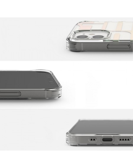 Ringke Fusion Design PC Case with TPU Bumper for iPhone 12 mini black-transparent (GNAP0022)