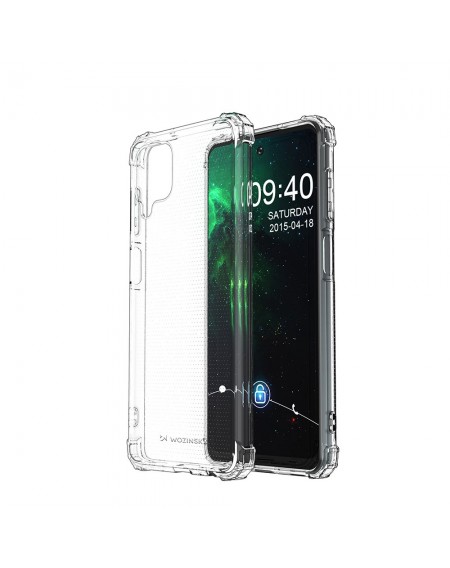 Wozinsky Anti Shock Armored Case for Samsung Galaxy A12 / Galaxy M12 transparent