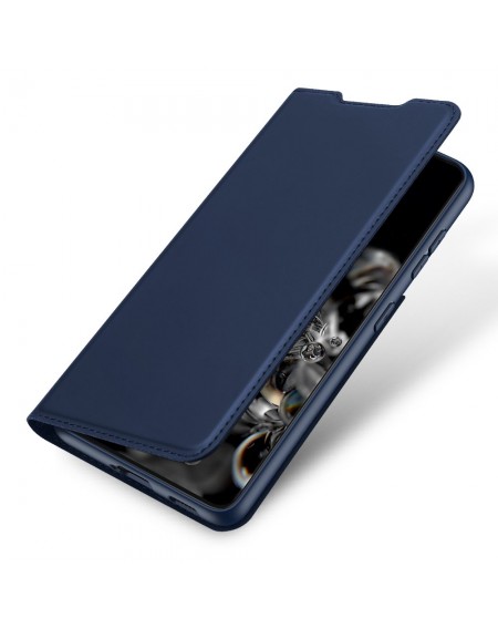 DUX DUCIS Skin Pro Bookcase type case for Samsung Galaxy S21 5G blue