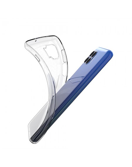Ultra Clear 0.5mm Case Gel TPU Cover for Motorola Moto G 5G Plus transparent