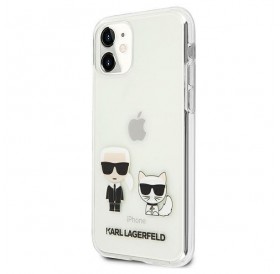 Karl Lagerfeld KLHCN61CKTR iPhone 11 6,1" / Xr hardcase Transparent Karl & Choupette