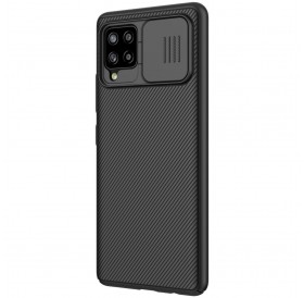 Nillkin CamShield Pro Case Durable Cover with camera protection shield for Samsung Galaxy A42 5G black