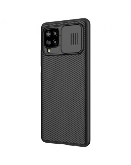 Nillkin CamShield Pro Case Durable Cover with camera protection shield for Samsung Galaxy A42 5G black