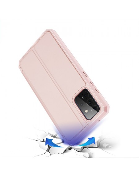 DUX DUCIS Skin X Bookcase type case for Samsung Galaxy A72 4G pink
