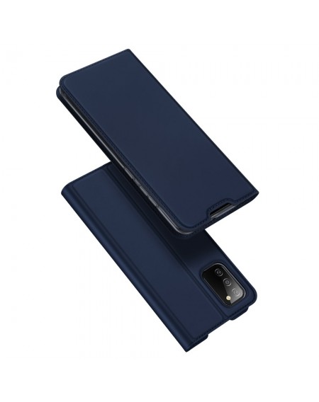 DUX DUCIS Skin Pro Bookcase type case for Samsung Galaxy A02s EU blue