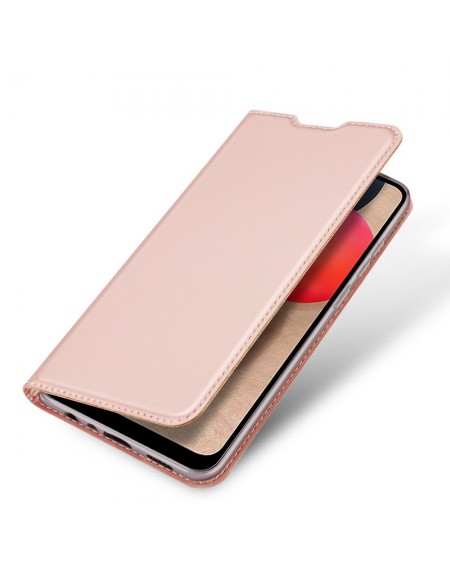 DUX DUCIS Skin Pro Bookcase type case for Samsung Galaxy A02s EU pink