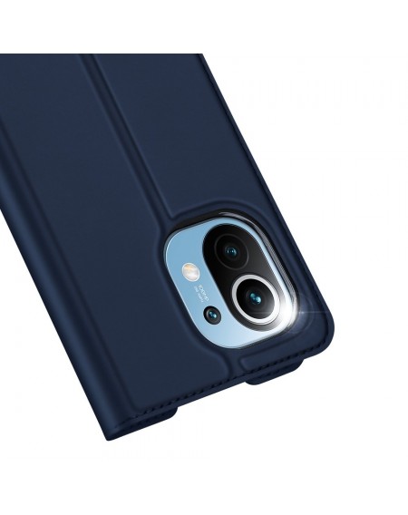 DUX DUCIS Skin Pro Bookcase type case for Xiaomi Mi 11 blue