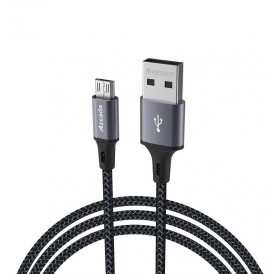 Proda Azeada cable USB fast charging cable - Micro USB 3 A Power Delivery 1m gray (PD-B52m)