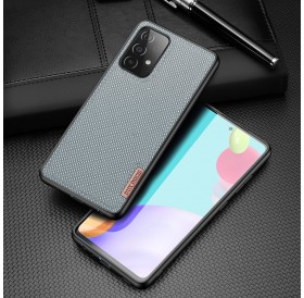 Dux Ducis Fino case covered with nylon material for Samsung Galaxy A32 5G gray