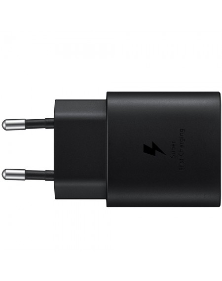 Samsung original wall charger Super Fast Charge 3.0 Power Delivery USB Type C 25W 3A black (EP-TA800NBEGEU)