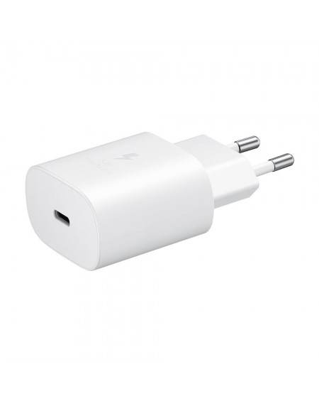 Samsung original wall charger Super Fast Charge 3.0 Power Delivery USB Type C 25W 3A white (EP-TA800NWEGEU)