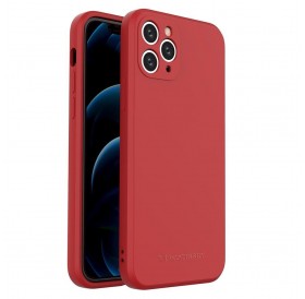 Wozinsky Color Case silicone flexible durable case iPhone 11 Pro red
