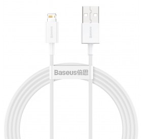 Baseus Superior Cable USB - Lightning 2,4A 1,5 m White (CALYS-B02)