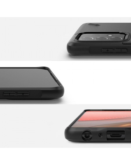 Ringke Onyx Design Durable TPU Case Cover for Samsung Galaxy A72 4G black (Graffiti) (OXSG0048)
