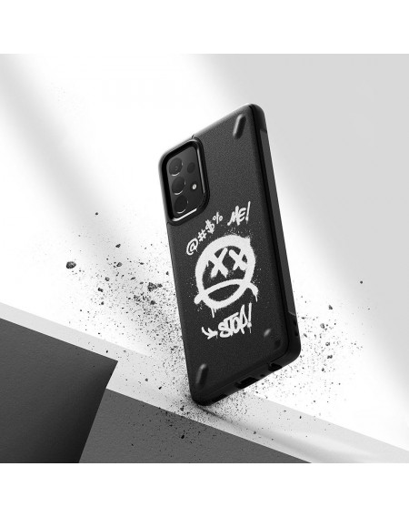Ringke Onyx Design Durable TPU Case Cover for Samsung Galaxy A72 4G black (Paint) (OXSG0047)
