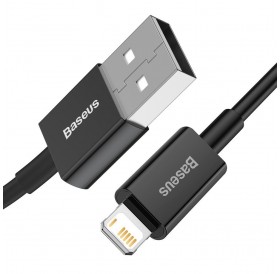 Baseus Superior USB - Lightning cable 2.4 A 2 m black (CALYS-C01)