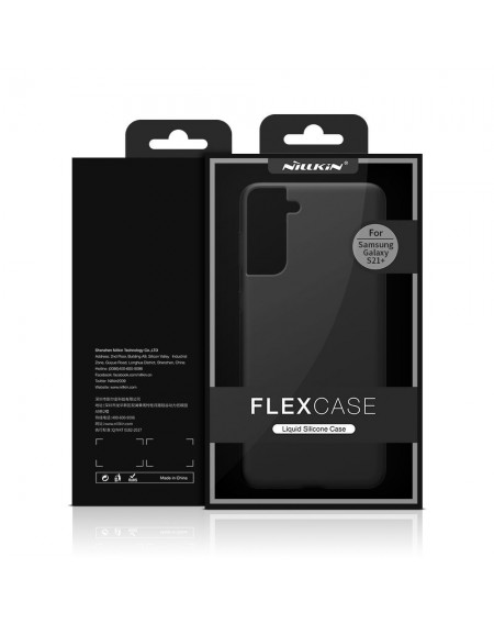 Nillkin Flex Pure Pro Case Soft Flexible Rubber Cover for Samsung Galaxy S21+ 5G (S21 Plus 5G) black