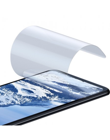 Baseus 0.15mm Full-screen Curved Surface Water Gel Protector 2-pack for Xiaomi Redmi K40 / K40 Pro / Poco F3 Transparent (SGMIK40-02)